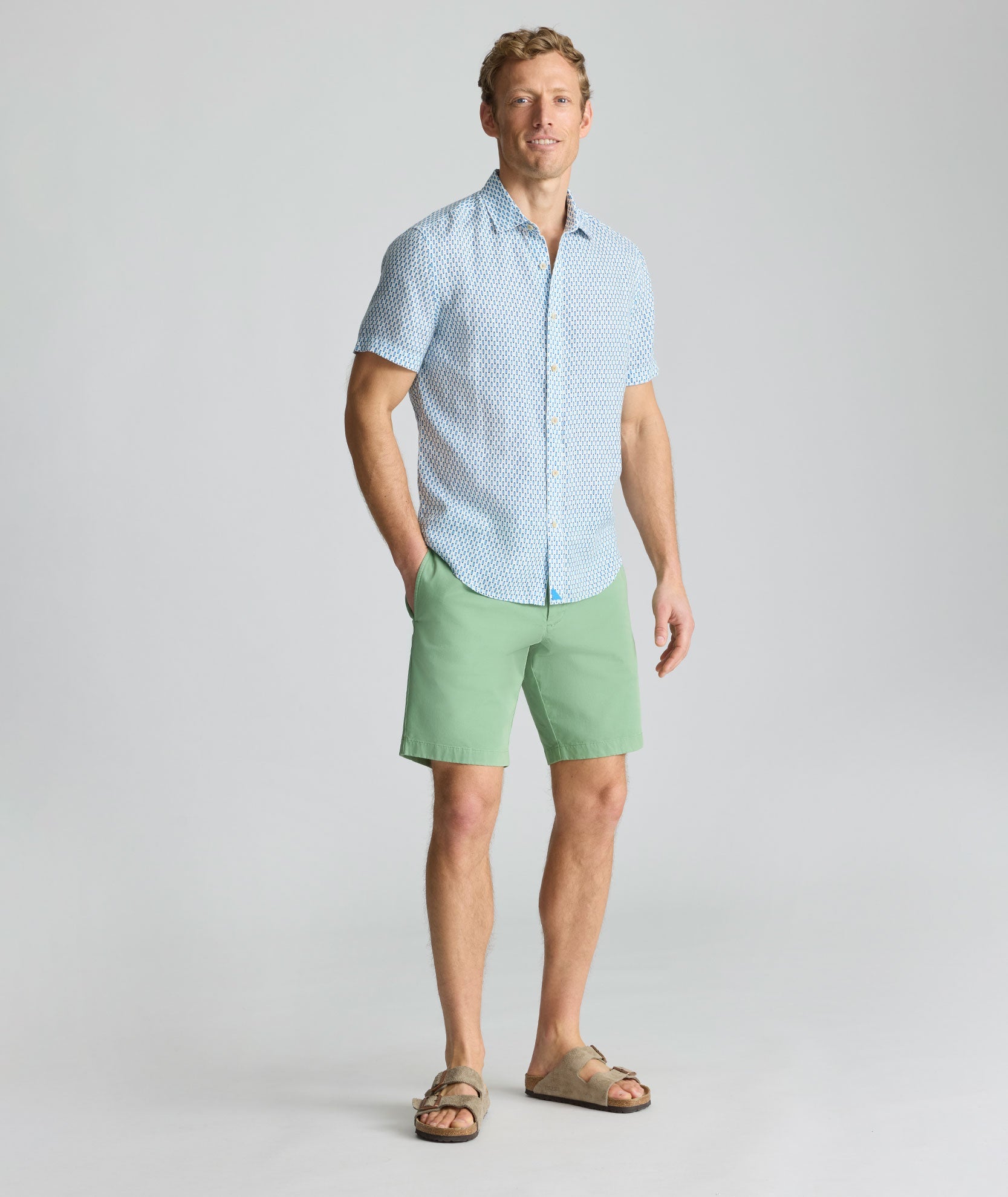 9" Stretch Chino Shorts