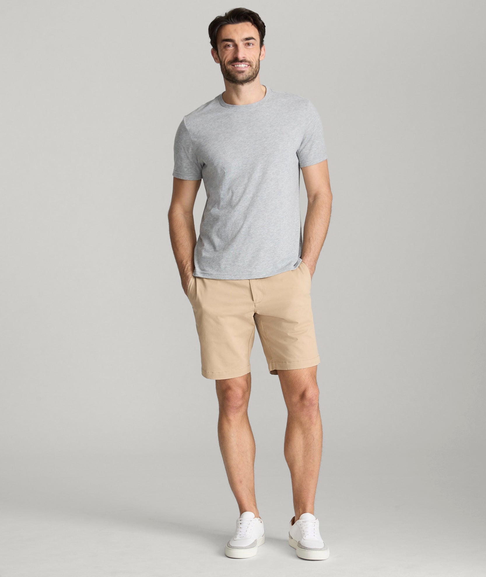 9" Stretch Chino Shorts
