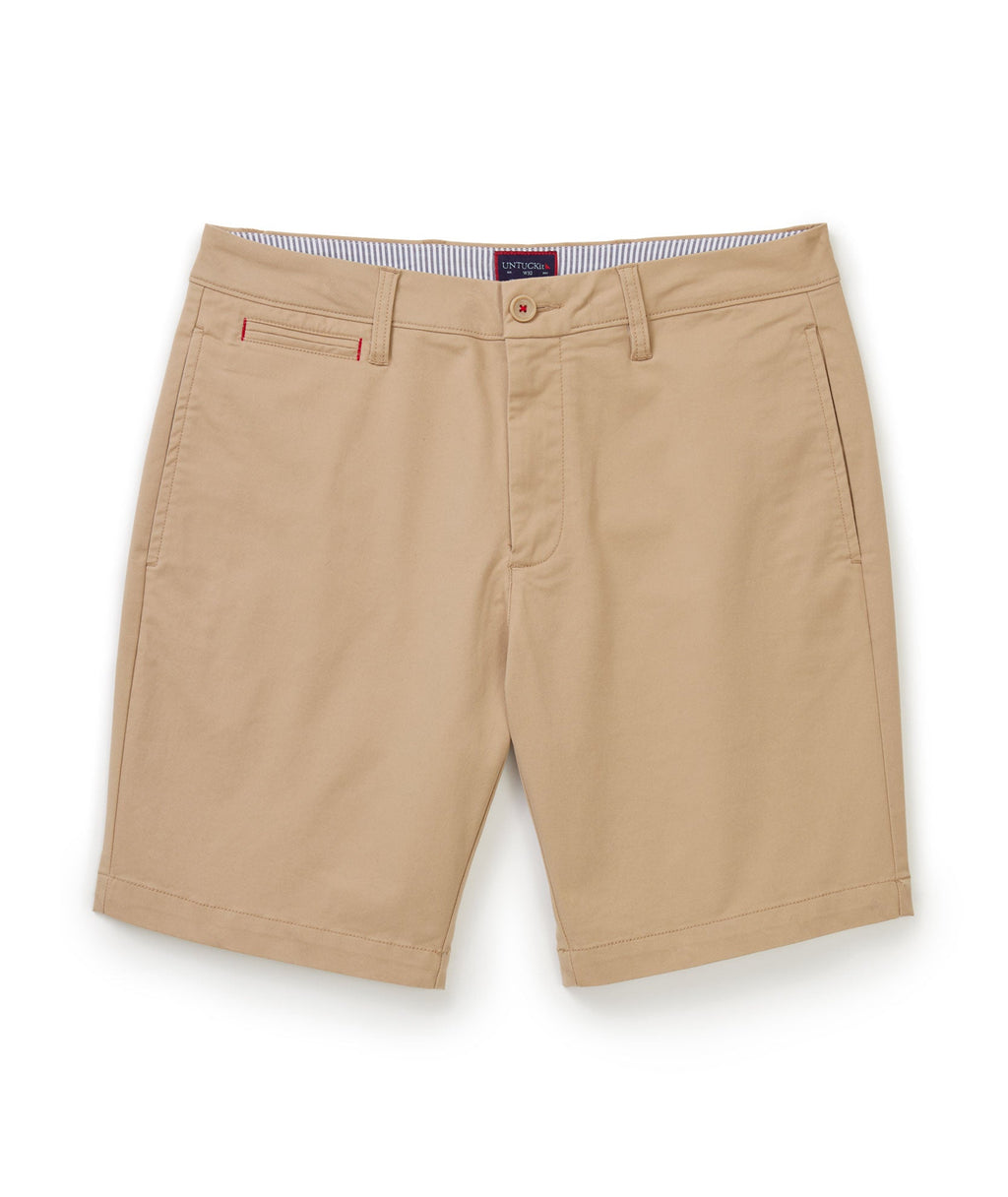 9" Stretch Chino Shorts