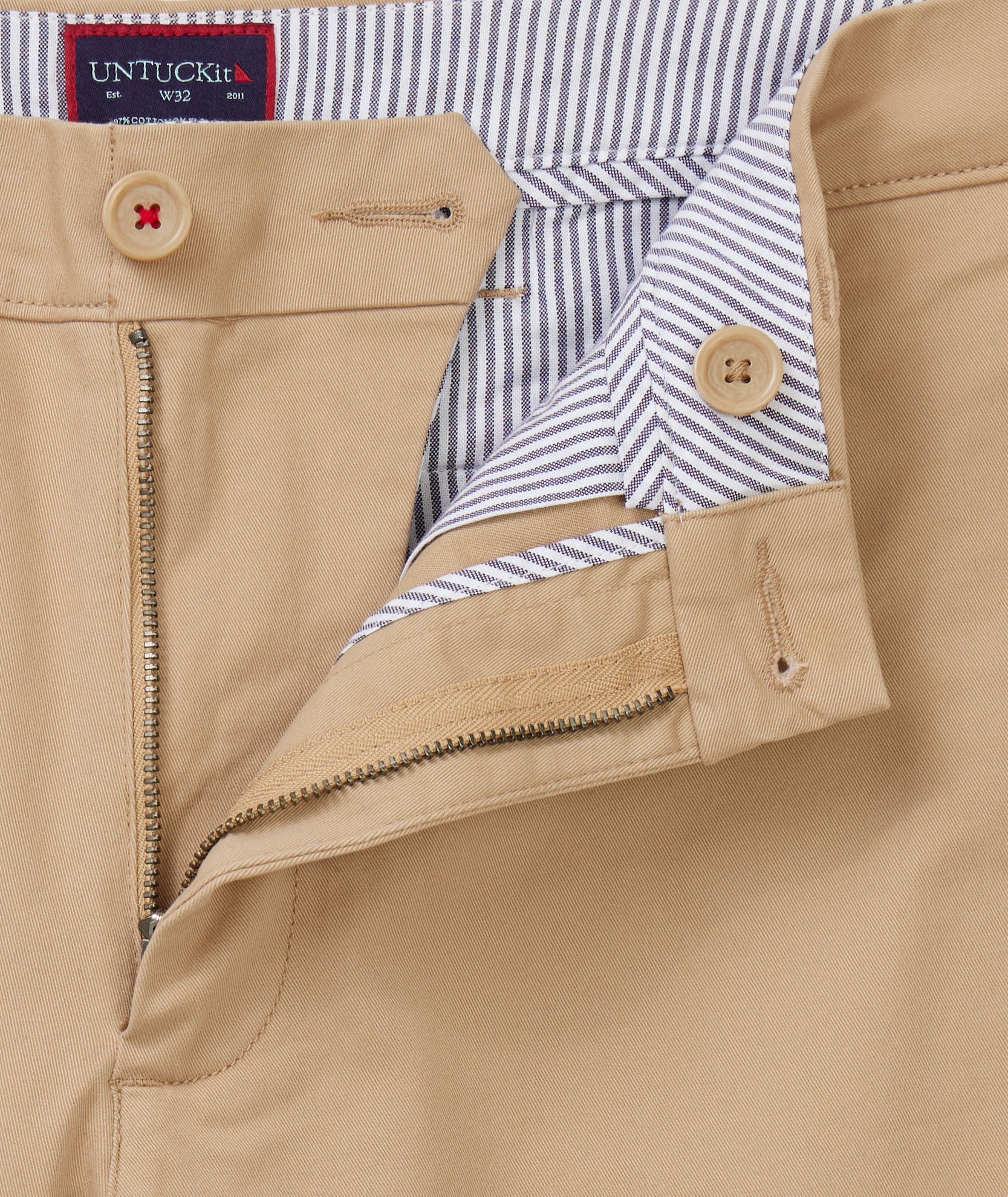 9" Stretch Chino Shorts