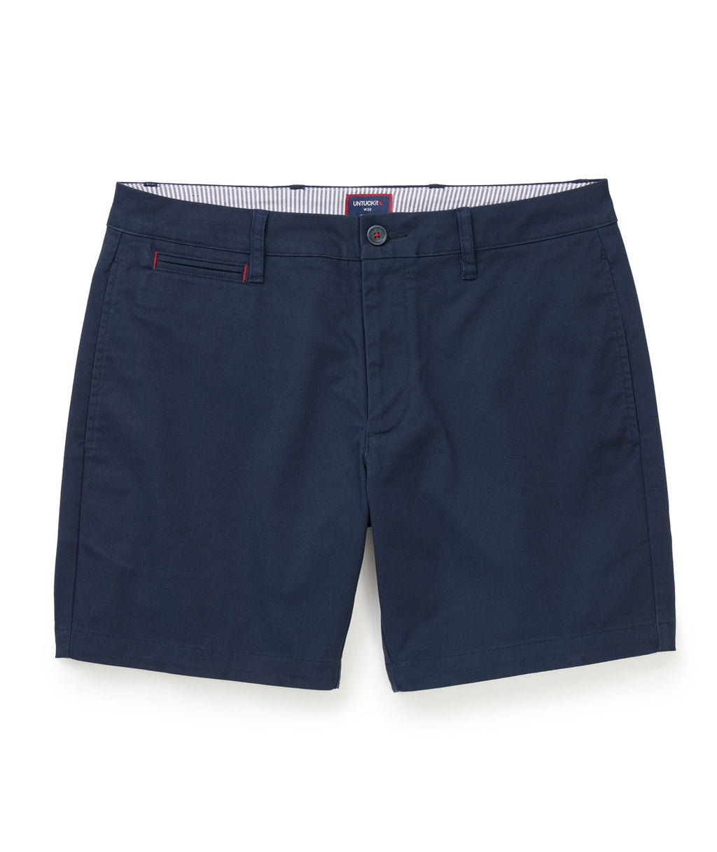 7" Stretch Chino Shorts
