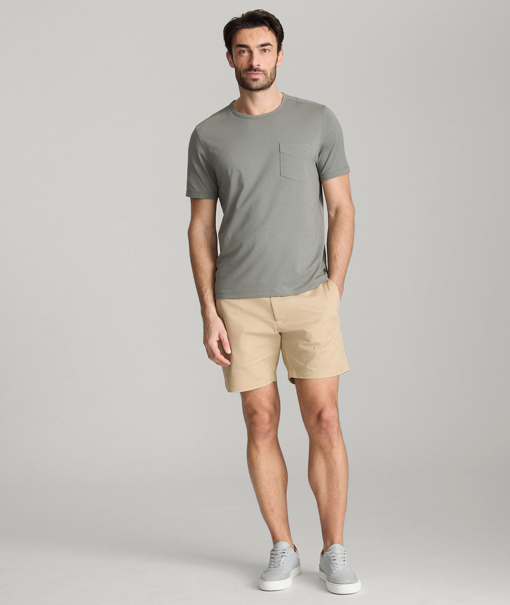 7" Stretch Chino Shorts